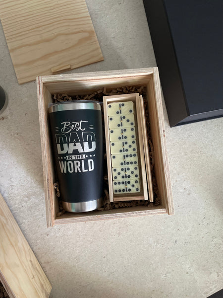 Wooden Domino Box